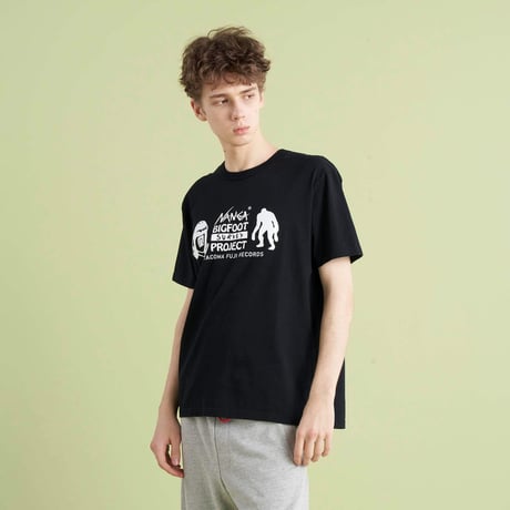 NANGA × TACOMA FUJI RECORDS ／BIGFOOT SURVEY PROJECT LOGO TEE