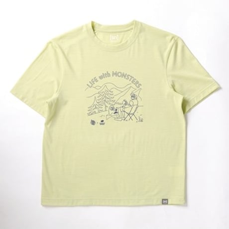 narifuri ナリフリ ／narifuri × [sn] super.natural リフモンTシャツ