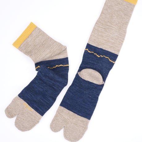 atelierbluebottle アトリエブルーボトル / Hiker’s SOCKS – HIGH