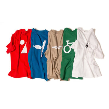 PAPERSKY WEAR ペーパースカイウェア ／ 'Activity logo' T-SHIRT（PAPERSKY with Nieves and Andreas Samuelsson)-