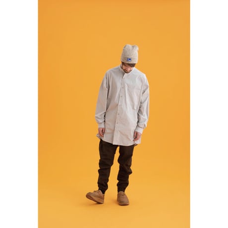 PAPERSKY WEAR ペーパースカイウェア ／ RELAX CAVE TYPEWRITER LONG BIG SHIRT