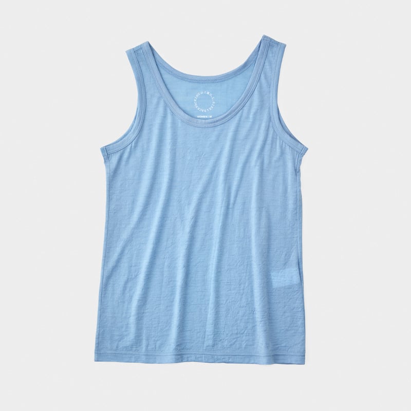 山と道／100% Light Merino Tank Top - Women (2025)【在