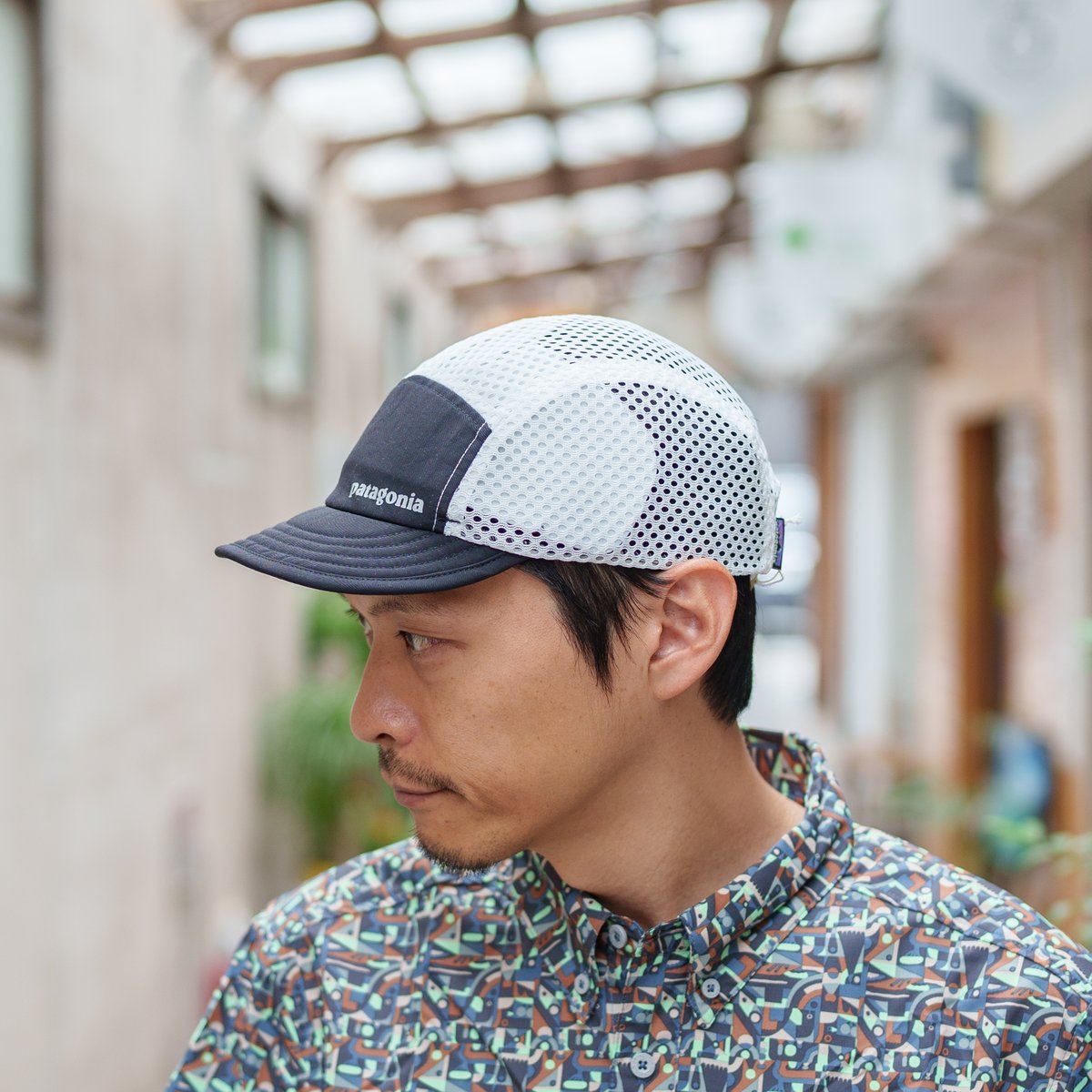 パタゴニアPatagonia ダックビルキャップ初期山廃盤ツートーン