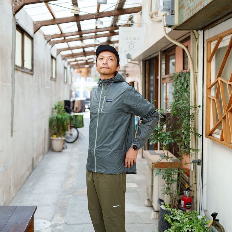 patagonia フーディニジャケット M グリーン パタゴニア - フーディニ ジャケット - DISTANCE