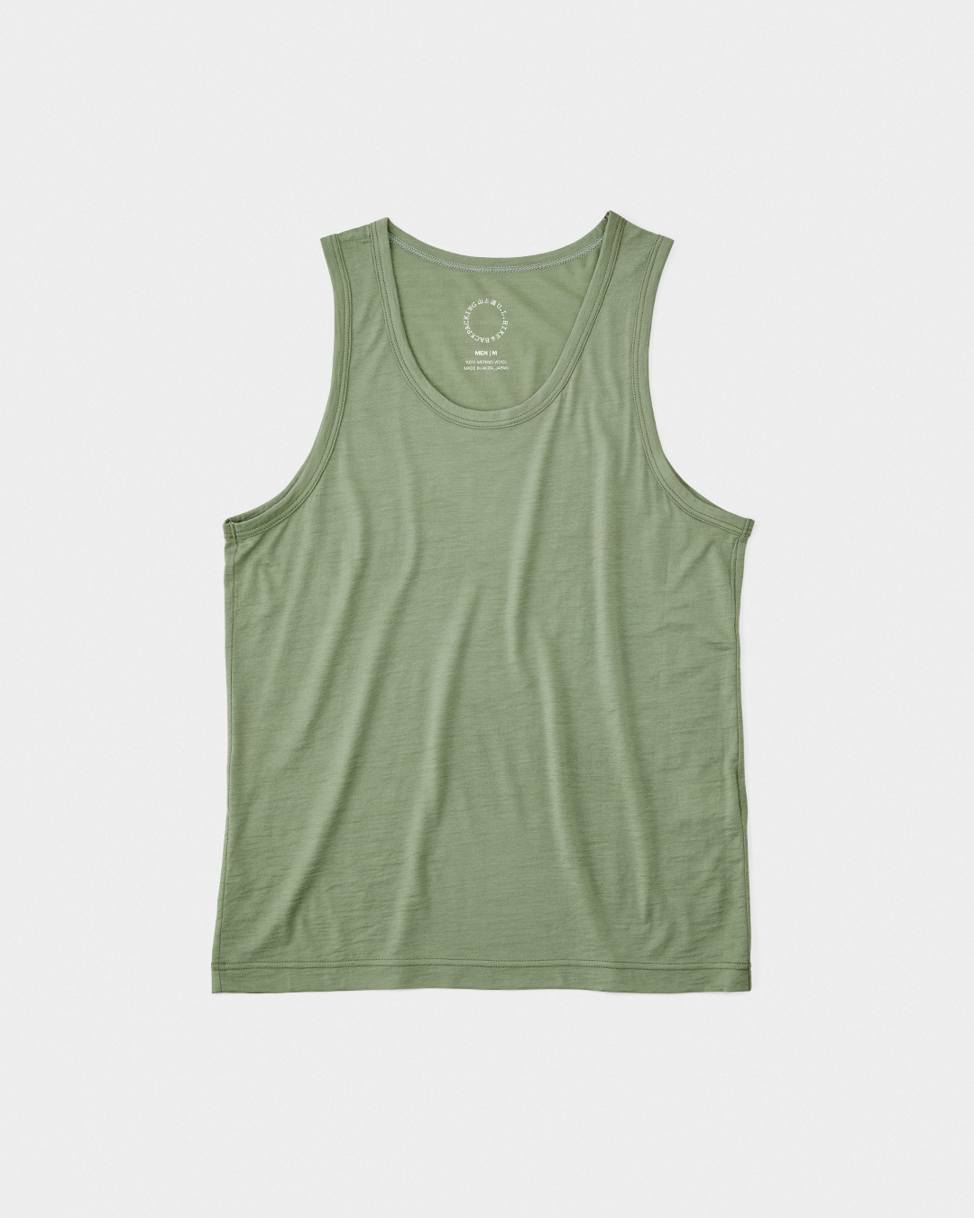 山と道／100% Light Merino Tank Top - Men (2025)【在庫有