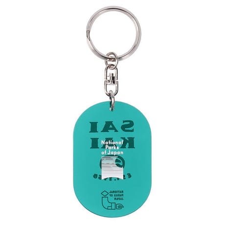 PAPERSKY WEAR ペーパースカイウェア ／ National Parks of Japan KEYRING（PAPERSKY with chalkboy）
