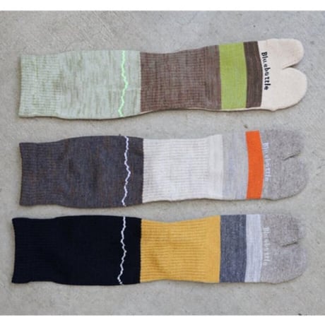 atelierbluebottle アトリエブルーボトル / Hiker's SOCKS - STRIPED