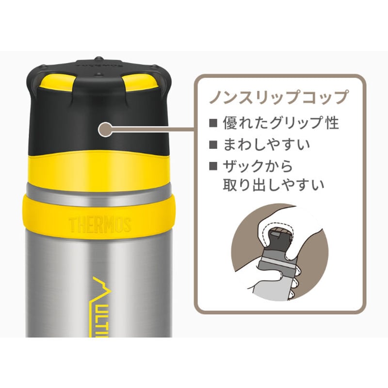 THERMOS サーモス / 山専ステンレスボトル 0.5L FFX-501 | 旅