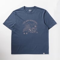 narifuri ナリフリ ／narifuri × [sn] super.natural リフモンTシャツ