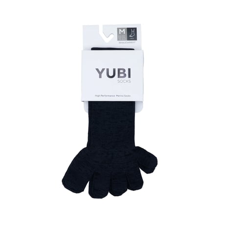 YUBI SOCKS ユビソックス ／ Toe Socks Crew Axio Wool