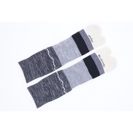 atelierbluebottle アトリエブルーボトル / Hiker's SOCKS - STRIPED