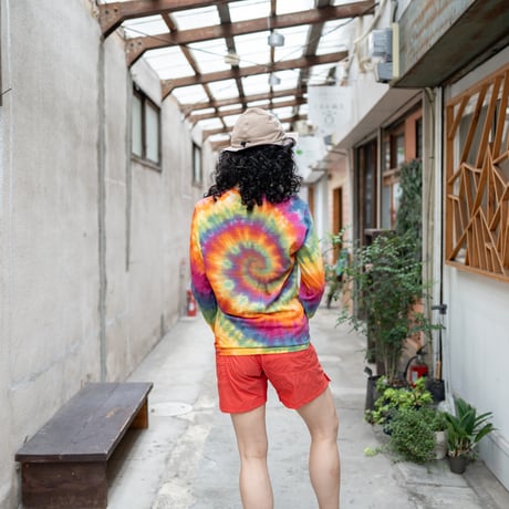 BROWN by 2-tacs ブラウンバイツータックス ／ B33-KN003-1 "BAA crew"(Tie-dye)