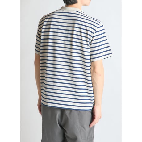 BRING／DRYCOTTONY ヘビーウェイトボーダーTシャツ