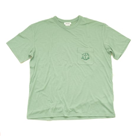 icebreaker × HouHou × CHALKBOY／別注メリノ150 SS ポケットT