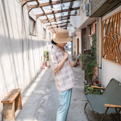 BROWN by 2-tacs ブラウンバイツータックス ／ B33-S004 "Open collar"