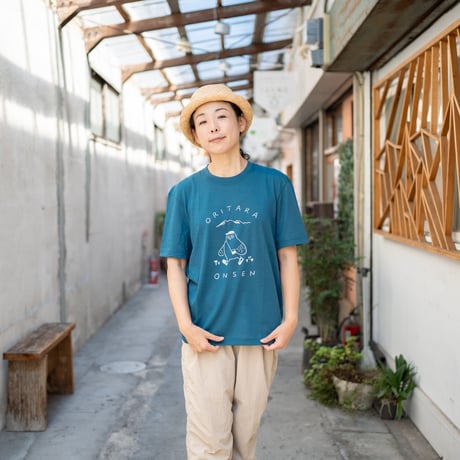 Oritara Onsen T-shirt / HIGASHI ALPS × sn × HouHou 2025