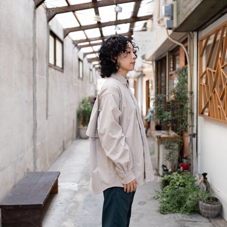 PAPERSKY WEAR ペーパースカイウェア ／ HIKE&BIKE CAVE CORDUROY BIG SHIRT