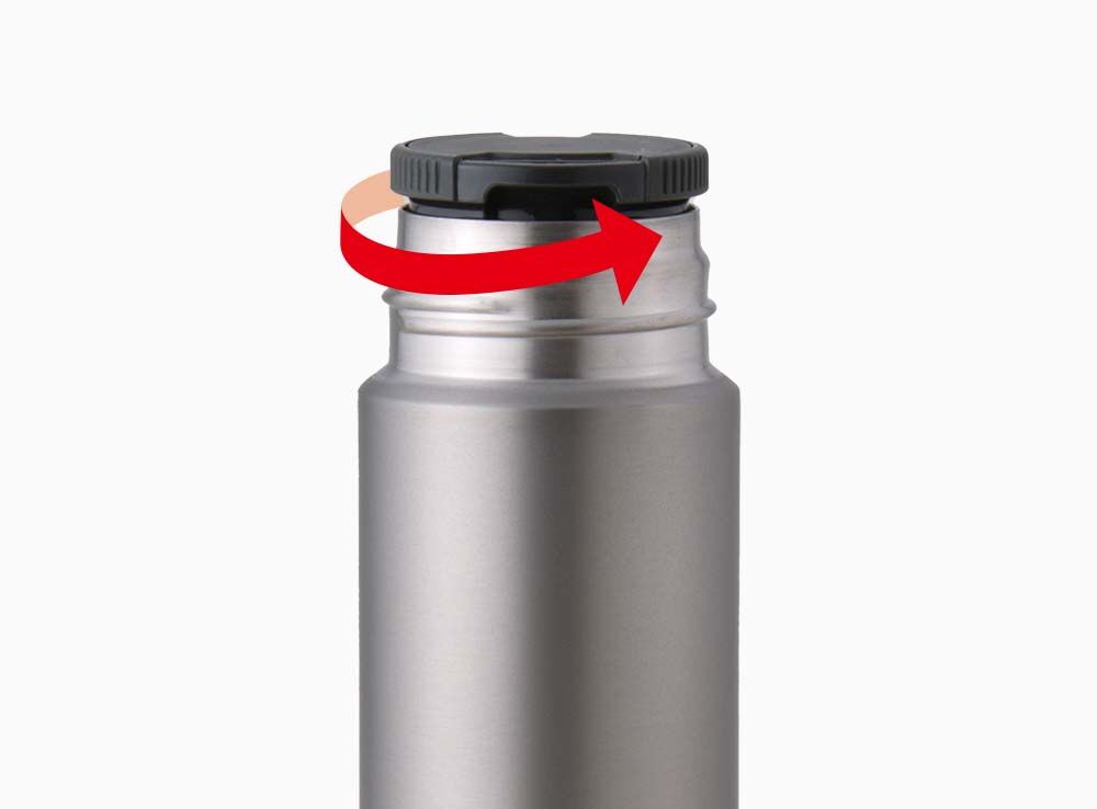THERMOS サーモス / 真空断熱チタンボトル FJN-500T チタングレー(TGY)