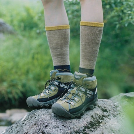 atelierbluebottle アトリエブルーボトル / Hiker’s SOCKS – HIGH