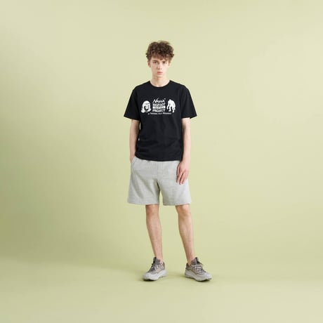 NANGA × TACOMA FUJI RECORDS ／BIGFOOT SURVEY PROJECT LOGO TEE
