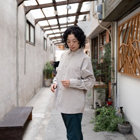PAPERSKY WEAR ペーパースカイウェア ／ HIKE&BIKE CAVE CORDUROY BIG SHIRT