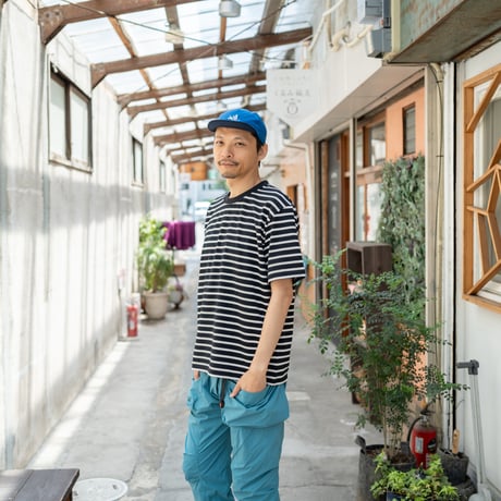 BRING／DRYCOTTONY ヘビーウェイトボーダーTシャツ