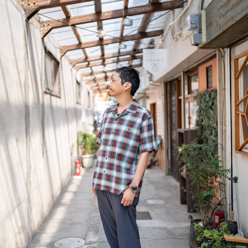 BROWN by 2-tacs チェック柄シャツ BROWN by 2-tacs Regular collar | WORKROWN UNIFORM
