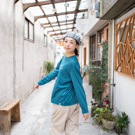 Oritara Onsen T-shirt (L/S)  / HIGASHI ALPS × sn × HouHou 2025