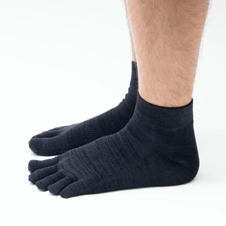 YUBI SOCKS ユビソックス ／ Toe Socks Quarter Crew Axio Wool