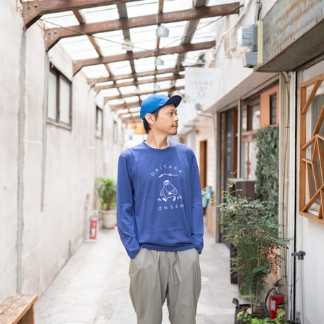Oritara Onsen T-shirt (L/S)  / HIGASHI ALPS × sn × HouHou 2025