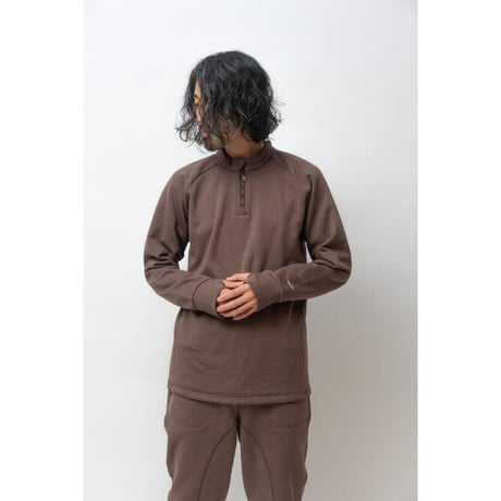 atelierbluebottle アトリエブルーボトル / Hiker’s JERSEY SHORT ZIP