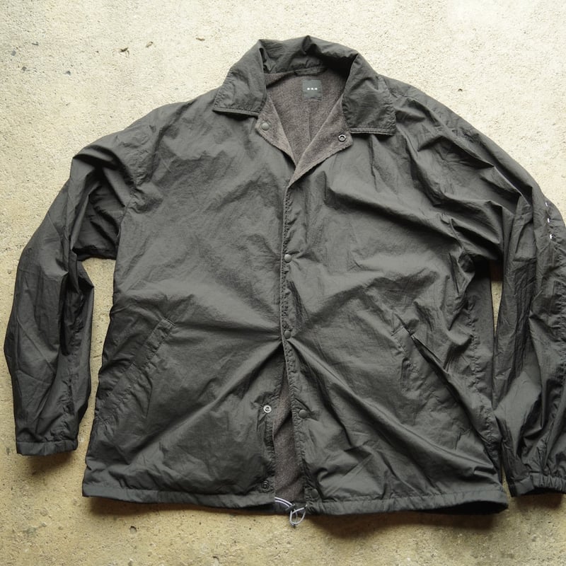 迷迭香 NYLON HARVEST COACH JACKET ブラック 2 迷迭香 NYLON HARVEST