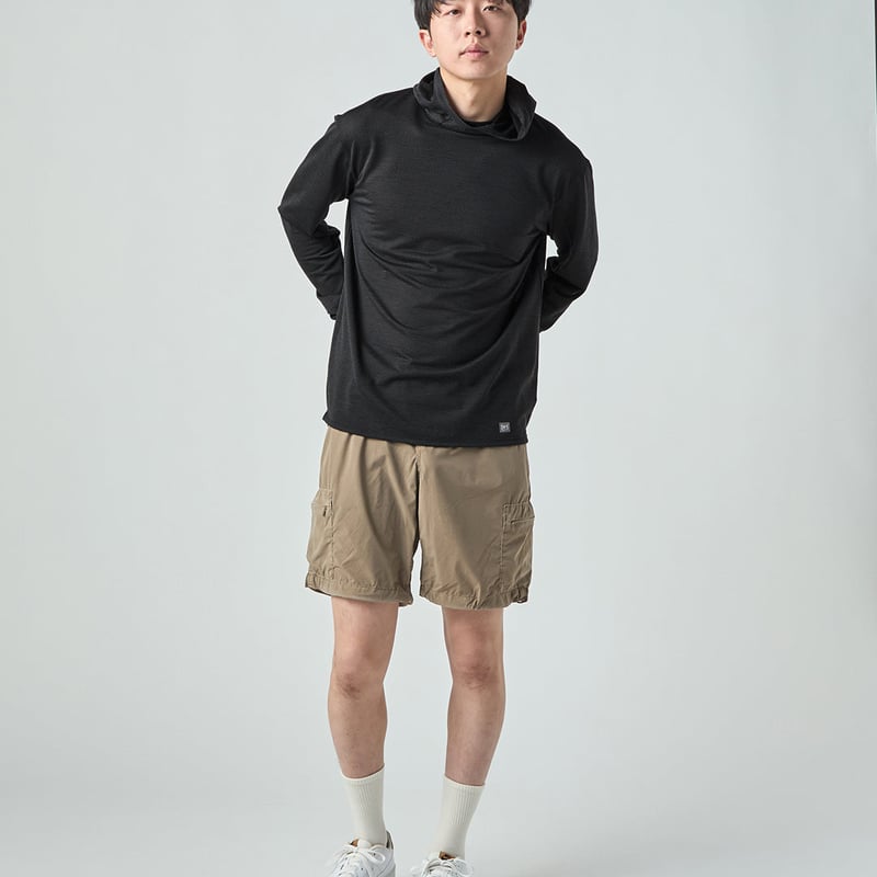 SN／JP 135 ウールメッシュ アクティブ フーディー 2(ユニセックス