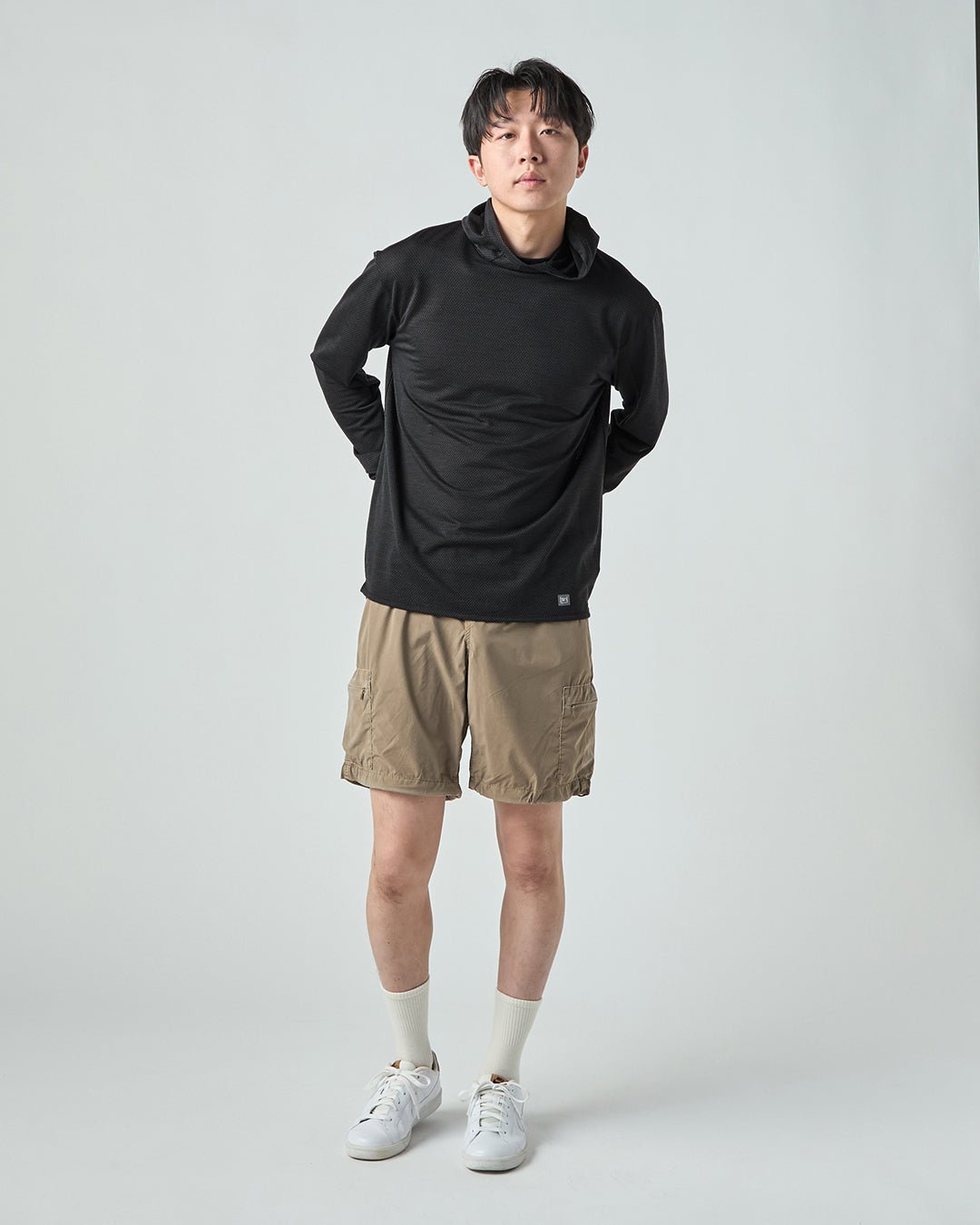 SN／JP 135 ウールメッシュ アクティブ フーディー 2(ユニセックス