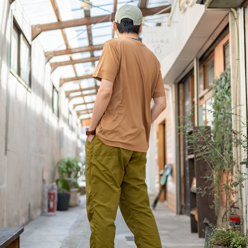 山と道 5-Pocket Pants Women L オリーブ 山と道 DW 5-Pocket Pants