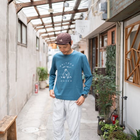 Oritara Onsen T-shirt (L/S)  / HIGASHI ALPS × sn × HouHou 2025