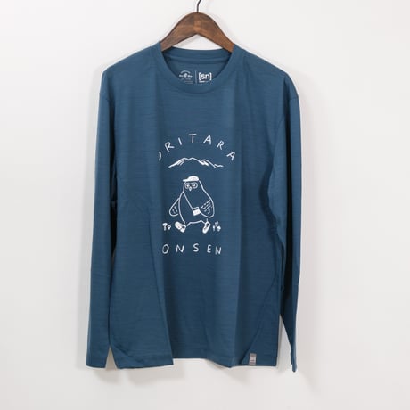 Oritara Onsen T-shirt (L/S)  / HIGASHI ALPS × sn × HouHou 2025