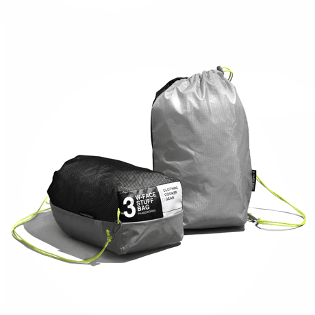 PAAGO WORKS パーゴワークス / W-FACE STUFF BAG 3