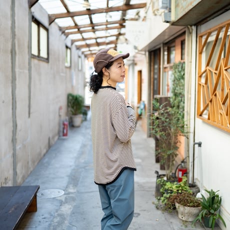 MOUNTAIN DAISY PRODUCTS マウンテンデイジープロダクツ ／ Hike Border NAGASODE Tee
