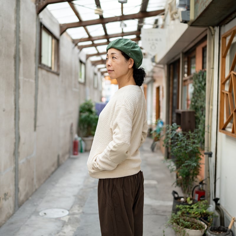 【極美品】マウンテンデイジープロダクト カーディガン チャイ MOUNTAIN DAISY PRODUCTS マウンテンデイジープロダクツ