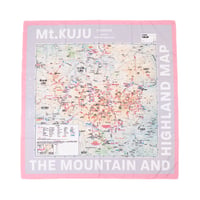 迷迭香 × 山と高原地図 × HouHou「Mt.KUJU MAP FUROSHIKI」