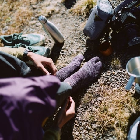 atelierbluebottle アトリエブルーボトル／Hiker’s SOCKS – NEW SHORT