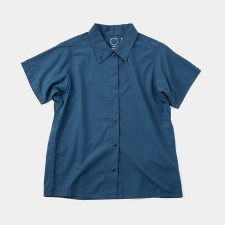 山と道／Bamboo Short Sleeve Shirt - Women (2024)【在庫有】