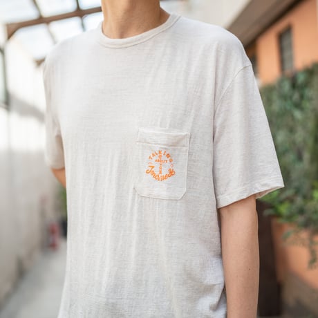 icebreaker × HouHou × CHALKBOY／別注メリノ150 SS ポケットT