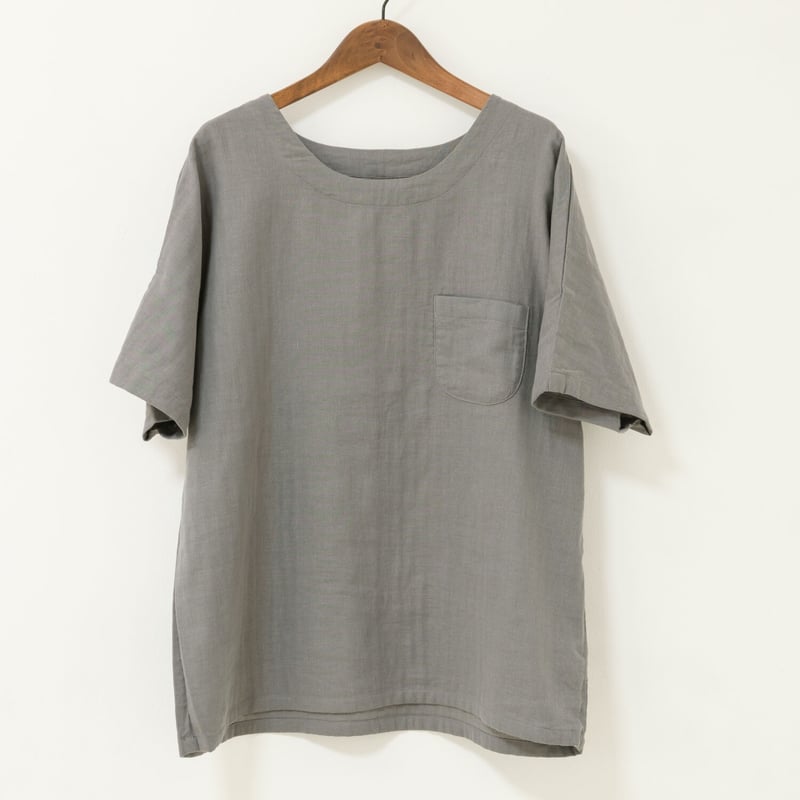 XG atelier アトリエ　Tシャツ　グレー アトリエセッセ / 街と山のTシャツ メンズサイズ | 旅道具と人 HouHou