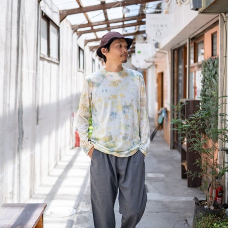 BROWN by 2-tacs ブラウンバイツータックス／B35-KN003-2 "BAA crew"(Tie dye)