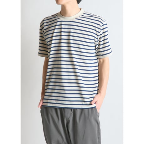 BRING／DRYCOTTONY ヘビーウェイトボーダーTシャツ