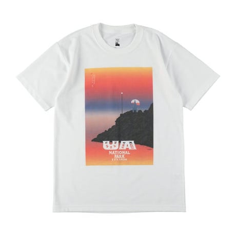 PAPERSKY WEAR ペーパースカイウェア ／ National Parks of Japan T-SHIRT（PAPERSKY with chalkboy）
