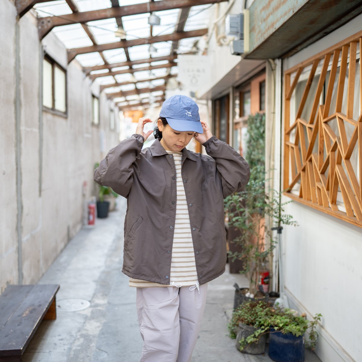 迷迭香 マンネンロウ／NYLON HARVEST COACH JACKET | 旅道具と人 H