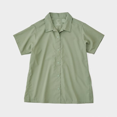 山と道／Bamboo Short Sleeve Shirt - Women (2025) 【在庫有】